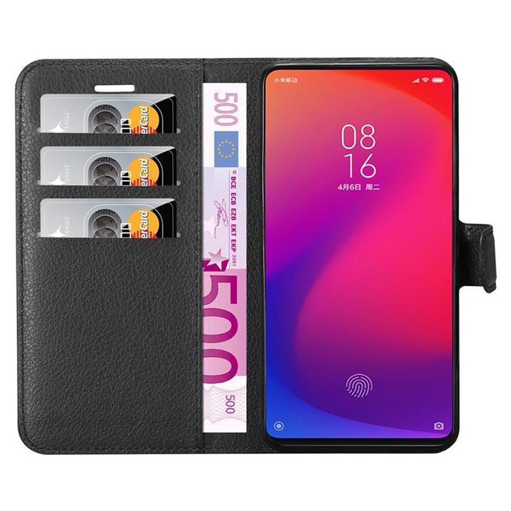 Cadorabo Custodia Compatibile Con Xiaomi Redmi K20 / Mi 9 T In Nero Carbone - Coperchio Protettiva Con Chiusura Magnetica, Funzione Stand E Tasca Per Le Carte - Foto 8