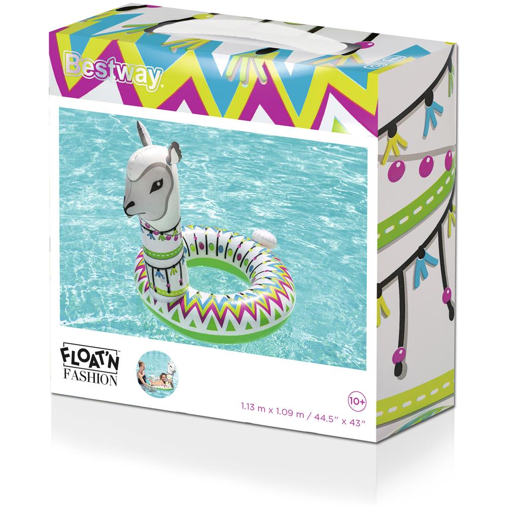 36158 Ciambella Salvagente Gonfiabile Da Piscina o Spiaggia 113x109 cm - Foto 2