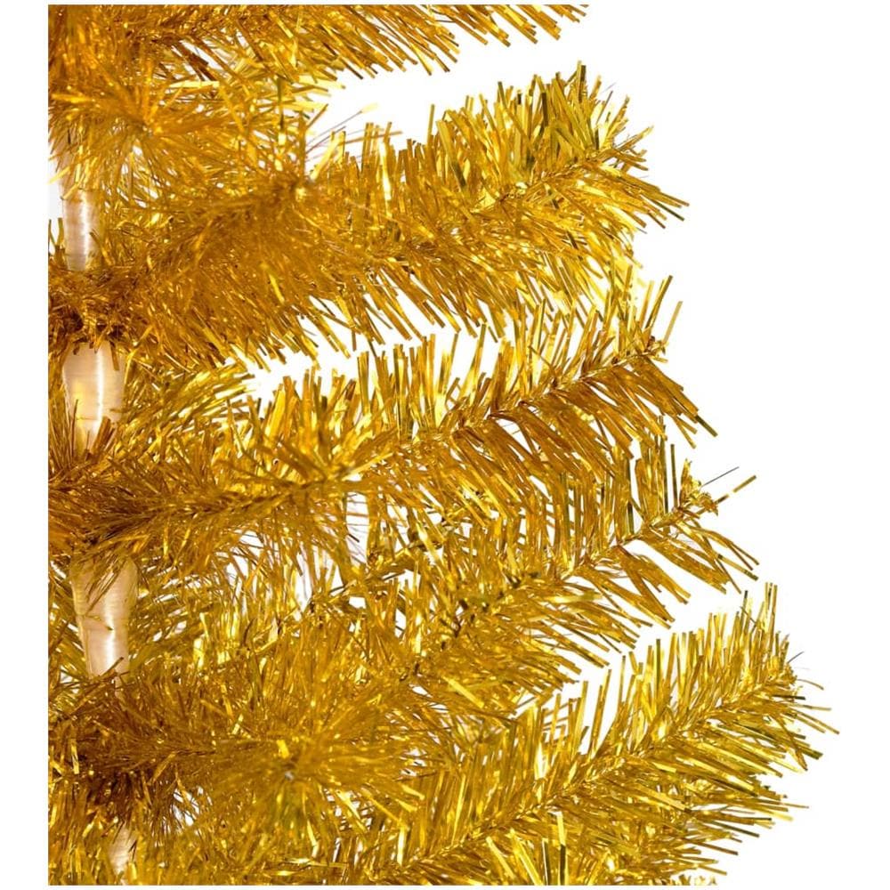 Set Albero Natale Artificiale con LED Palline Oro 150 cm PET - Foto 2