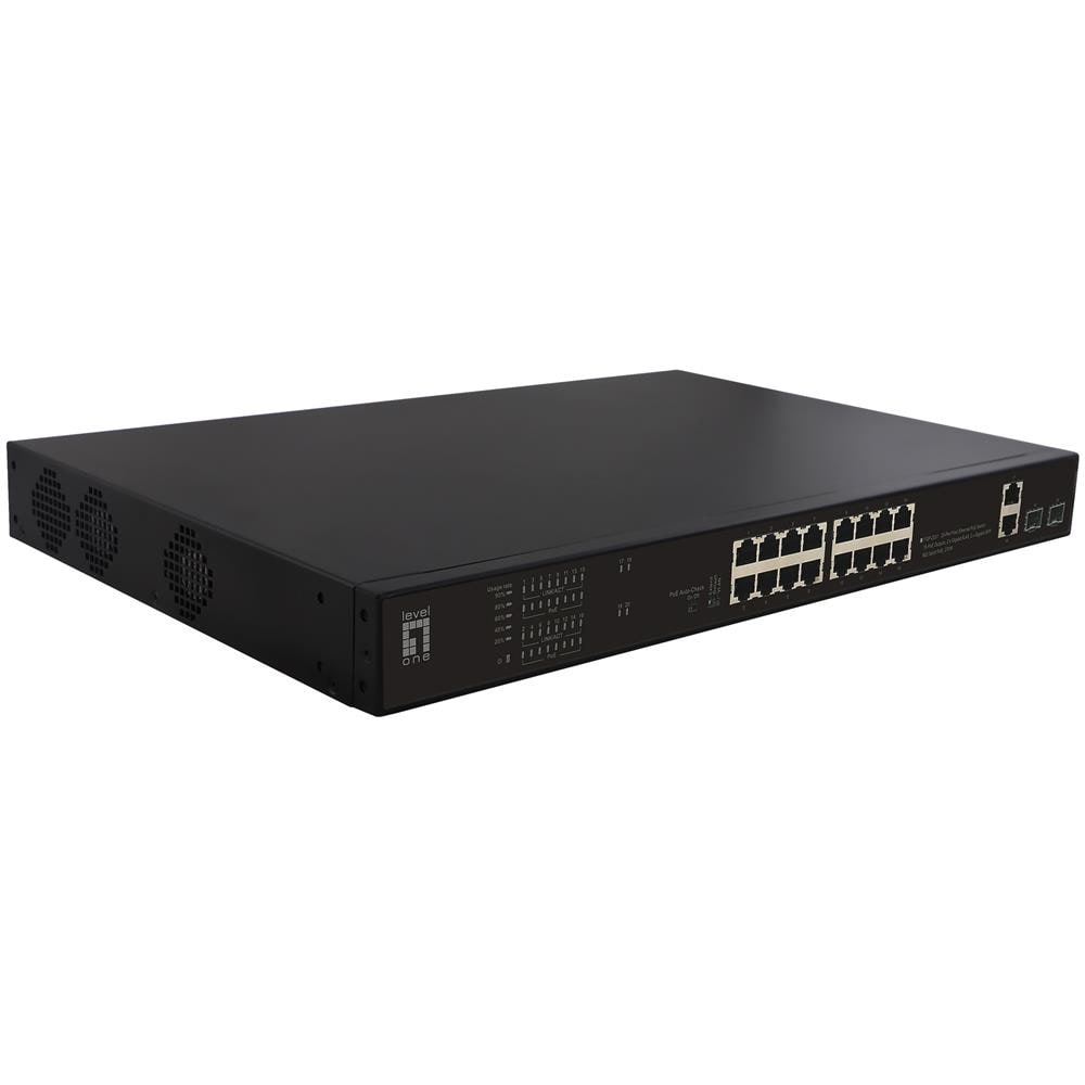 FGP-2031 switch di rete Non gestito Fast Ethernet (10/100) Supporto Power over Ethernet (PoE) 1U Nero - Foto 1