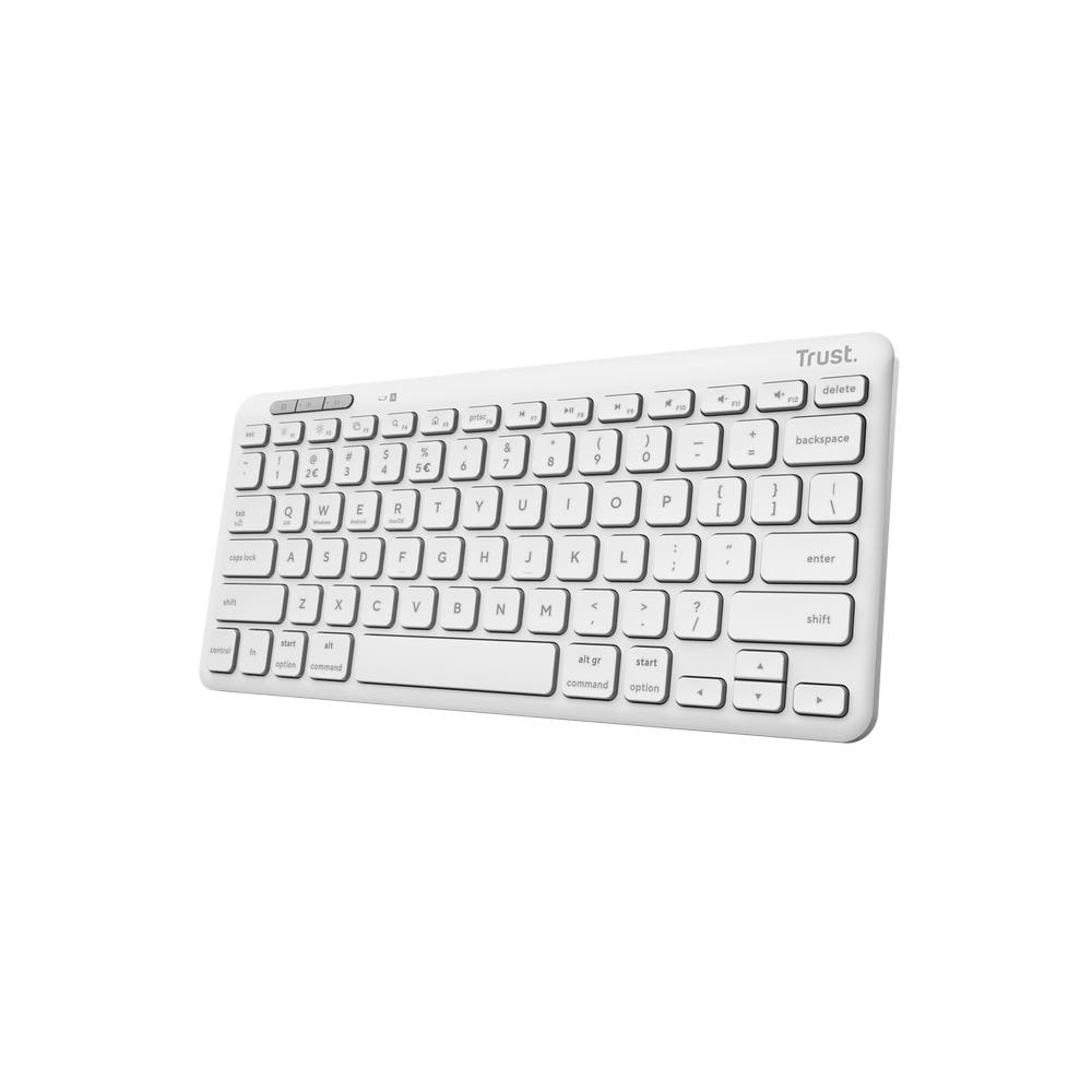 Tastiera Wireless 25143 (Layout Italiano) Colore Bianco - Foto 1