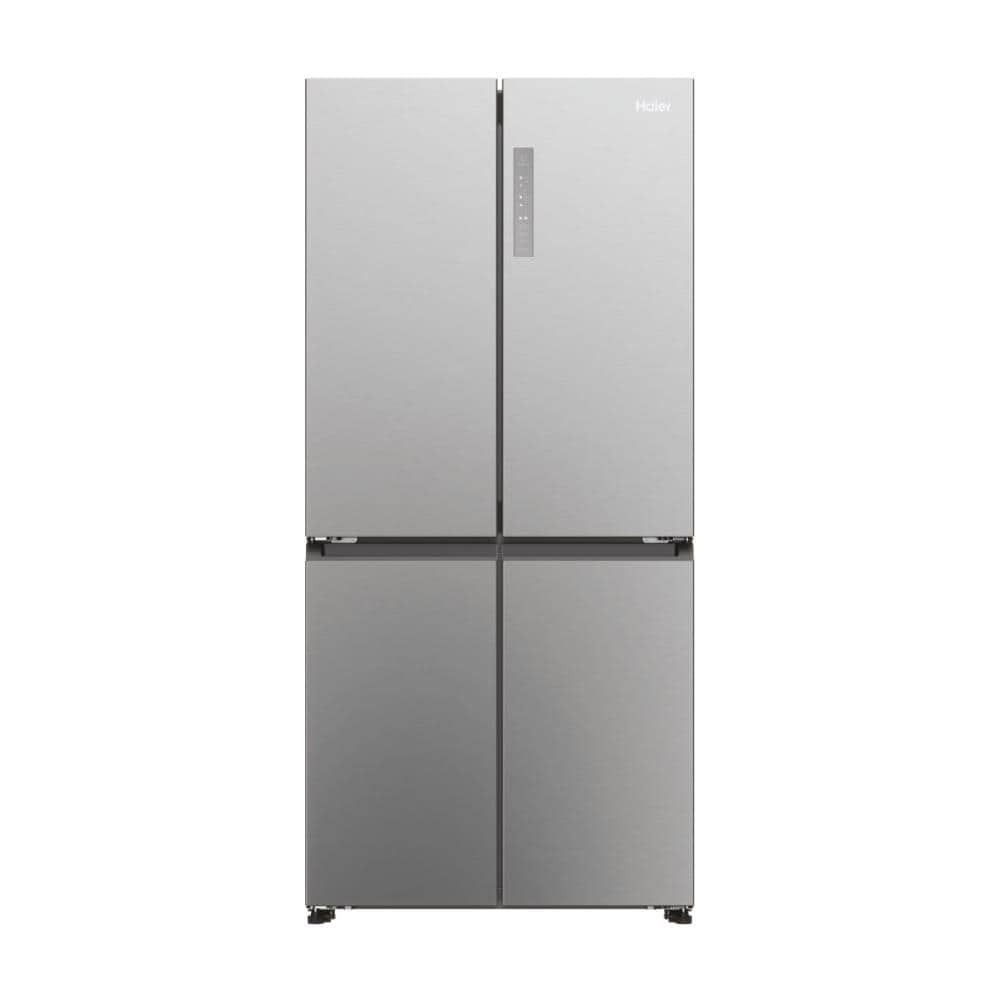 Frigorifero 4 Porte HCR3818ENMM Cube 83 Serie 3 Total No Frost Classe E Capacità Netta 467 Litri Colore Platino /Acciaio Inossidabile - Foto 1