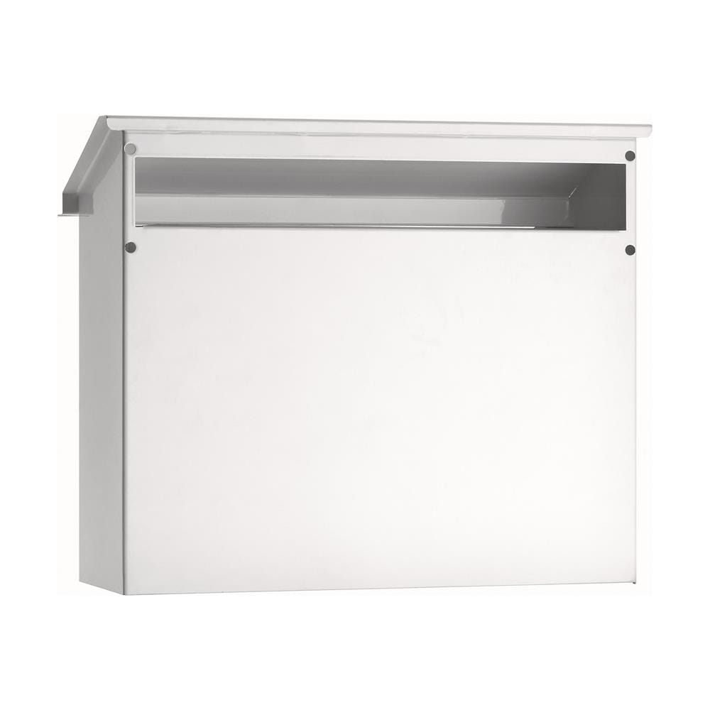 V4061 Maxi Cassetta Postale Alluminio Per Porte O Cancelli Interni, Cassetta Postale 33x4 Cm, Taglia M (a4 Posta E Rivista) Anticorrosivo - Foto 3