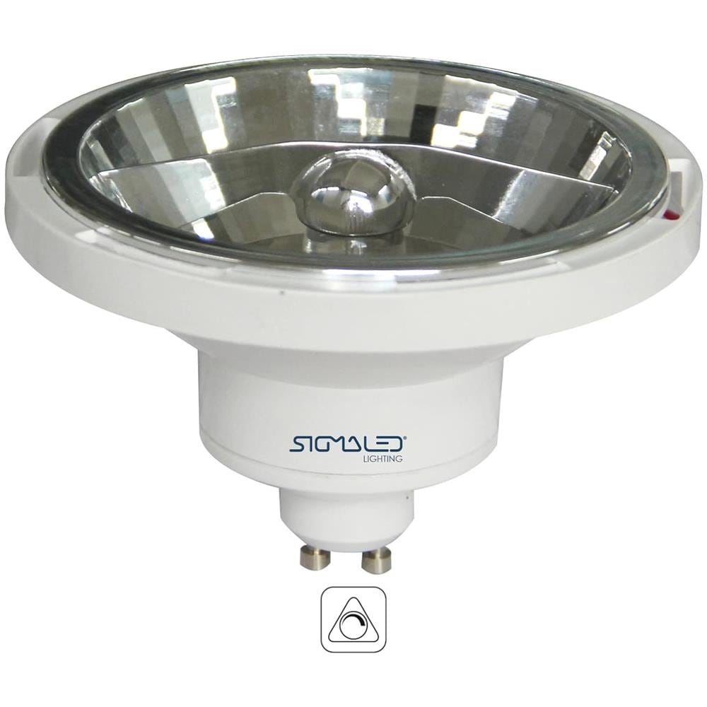 Faretto Led Dimmerabile Ar111 Gu10 14w (equivalente 110w Alogena) - Luce Led Bianca Naturale 4000k - 1000 Lumens - Spot Led Ar111 A Basso Consumo - Foto 2