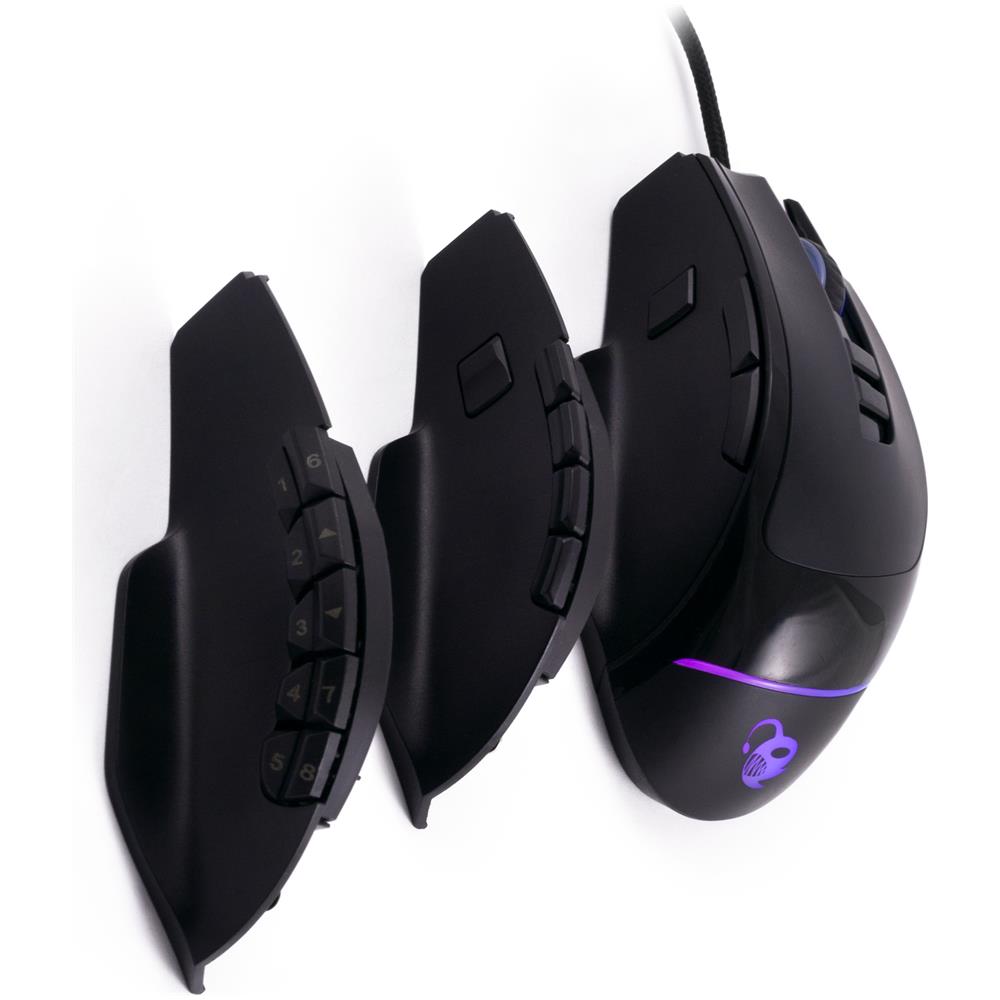 Mouse Gaming DG-MOU20-MOD Laser 10 tasti 5000 DPI Colore Nero - Foto 1