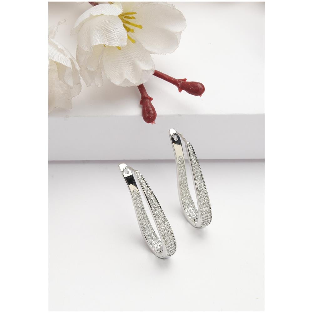 Collezione Diva Cerchietti a U in Zirconia - Foto 1