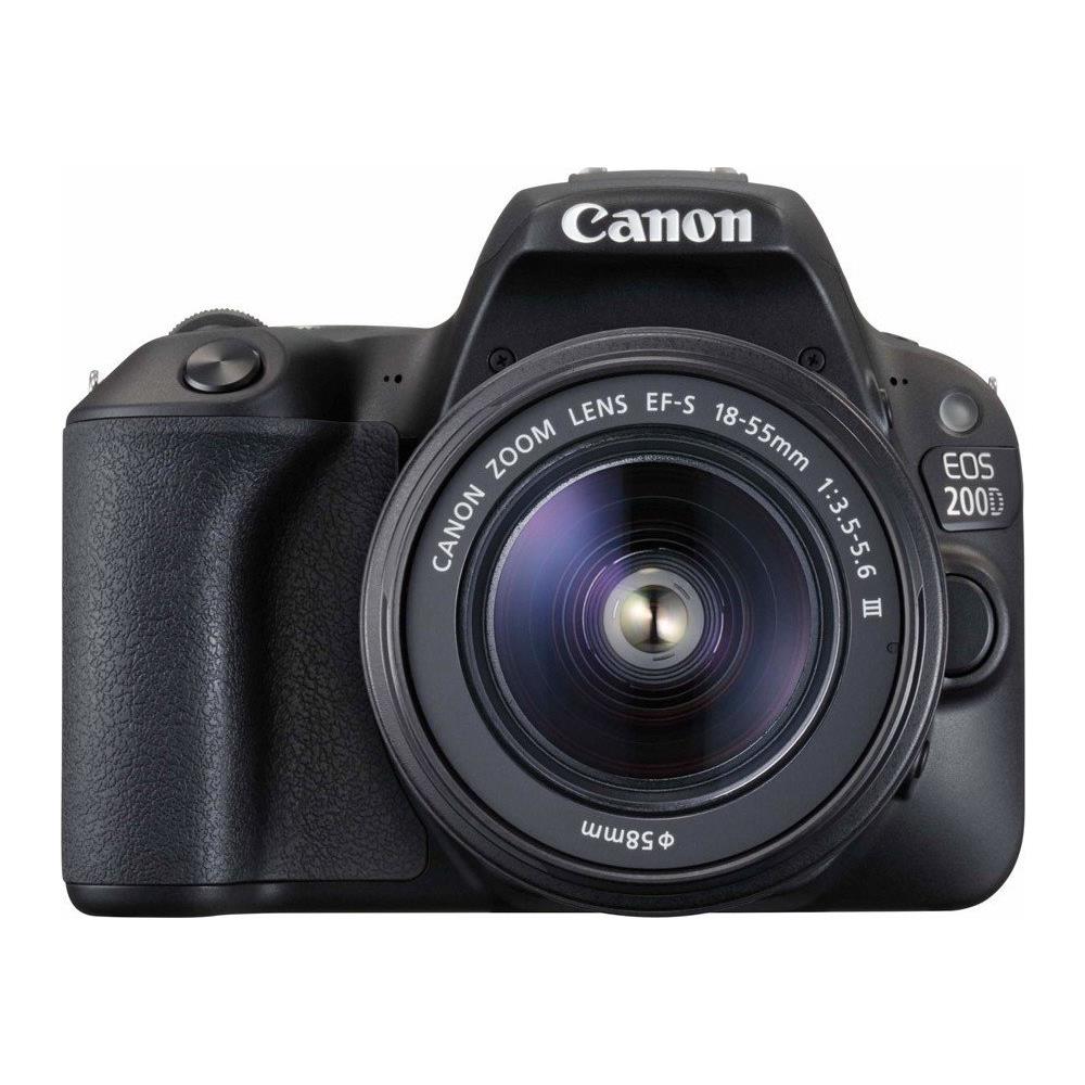 EOS 200D Kit 18-55 DC Sensore CMOS 24.2 Mpx Display 3" Filmati Full HD Wi-Fi / NFC - Foto 1