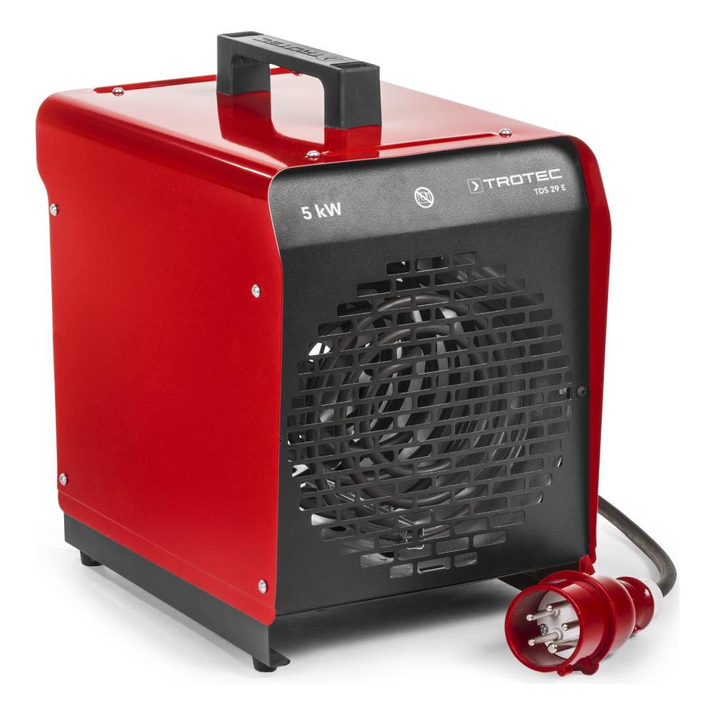 Termoventilatore Elettrico TROTEC TDS 50 – Potenza 9 KW – Riscaldamento Rapido Per Ambienti Grandi