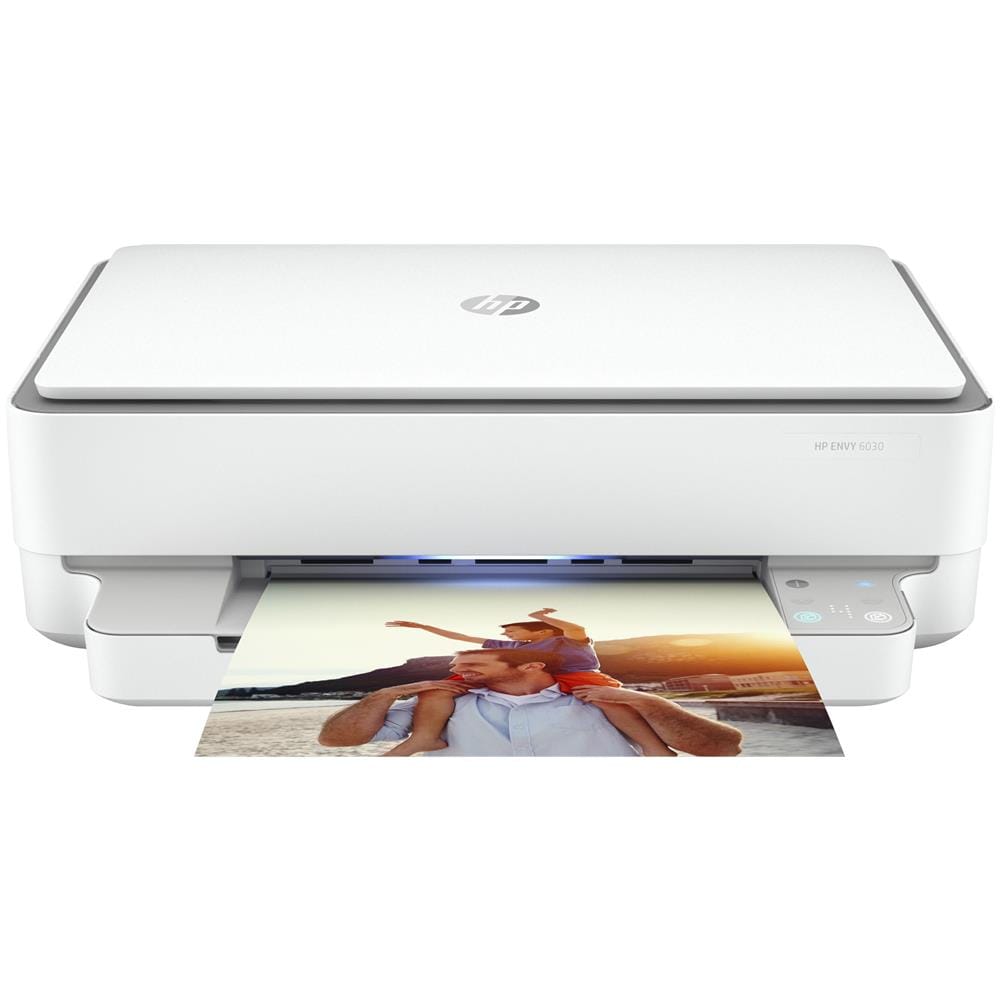 Stampante Multifunzione Envy 6030 Inkjet a Colori Stampa Copia Scansione A4 10 ppm (B / N) 7 ppm (a Colori) Wi-Fi / USB 2.0 - Foto 1