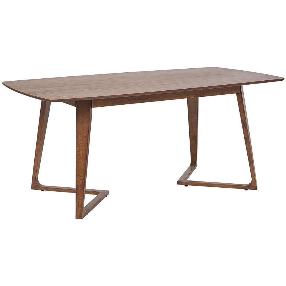 Tavolo Da Pranzo In Legno Scuro 180 X 90 Cm Huxter - Foto 1