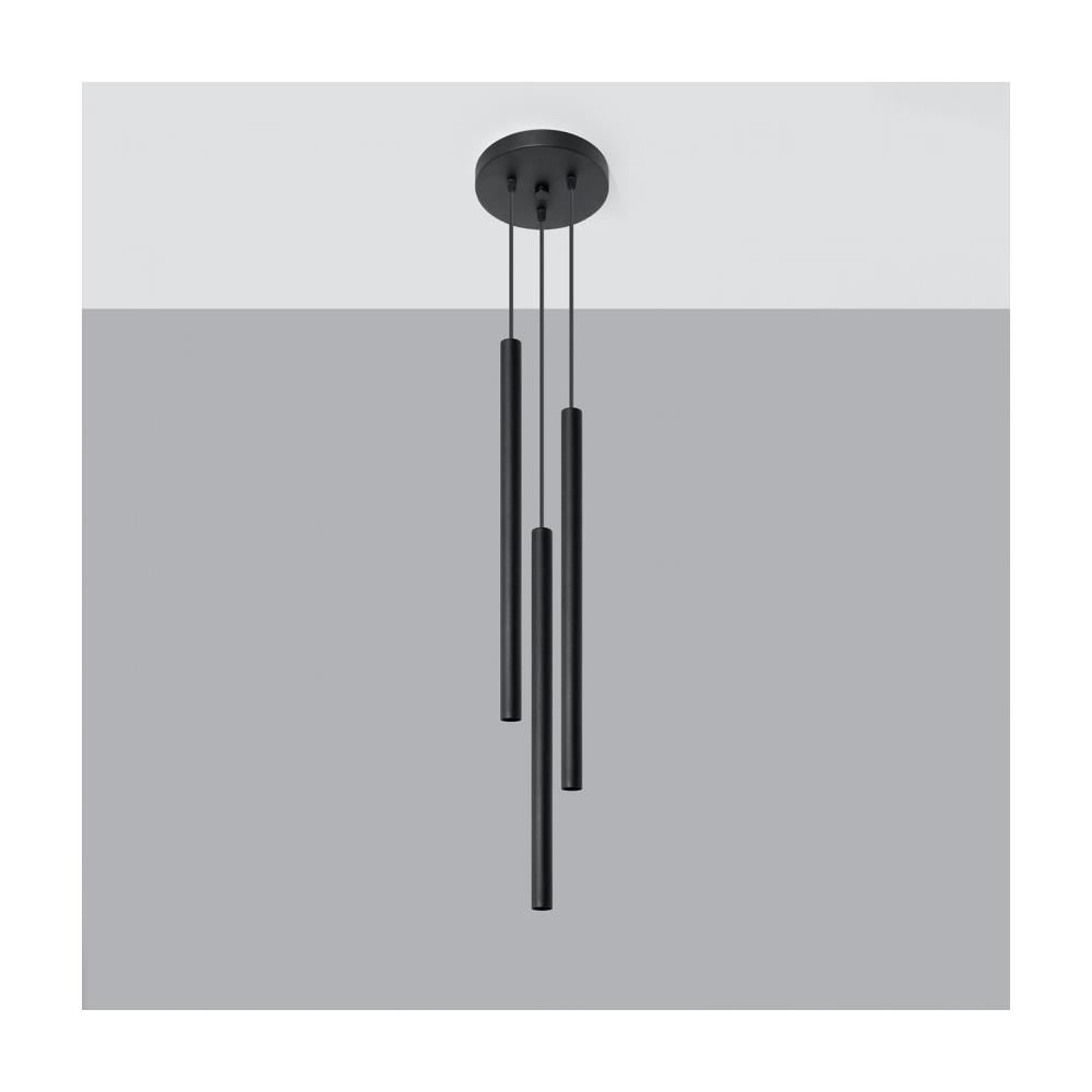 Pendente A Goccia A Grappolo Con 3 Luci Bianco, G9 - Foto 5