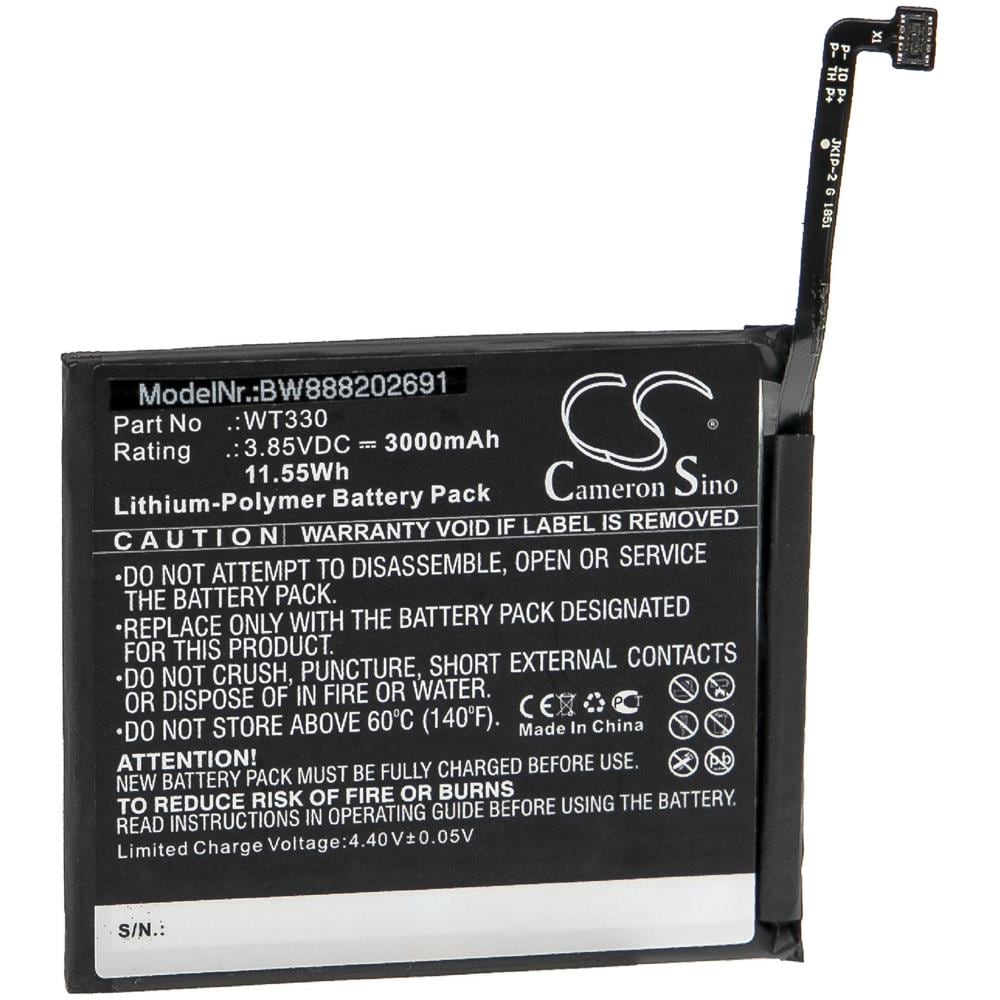 Batteria Sostituisce Nokia Wt330 Per Smartphone Cellulare (3000mah, 3,85v, Li-poly)  - Foto 1