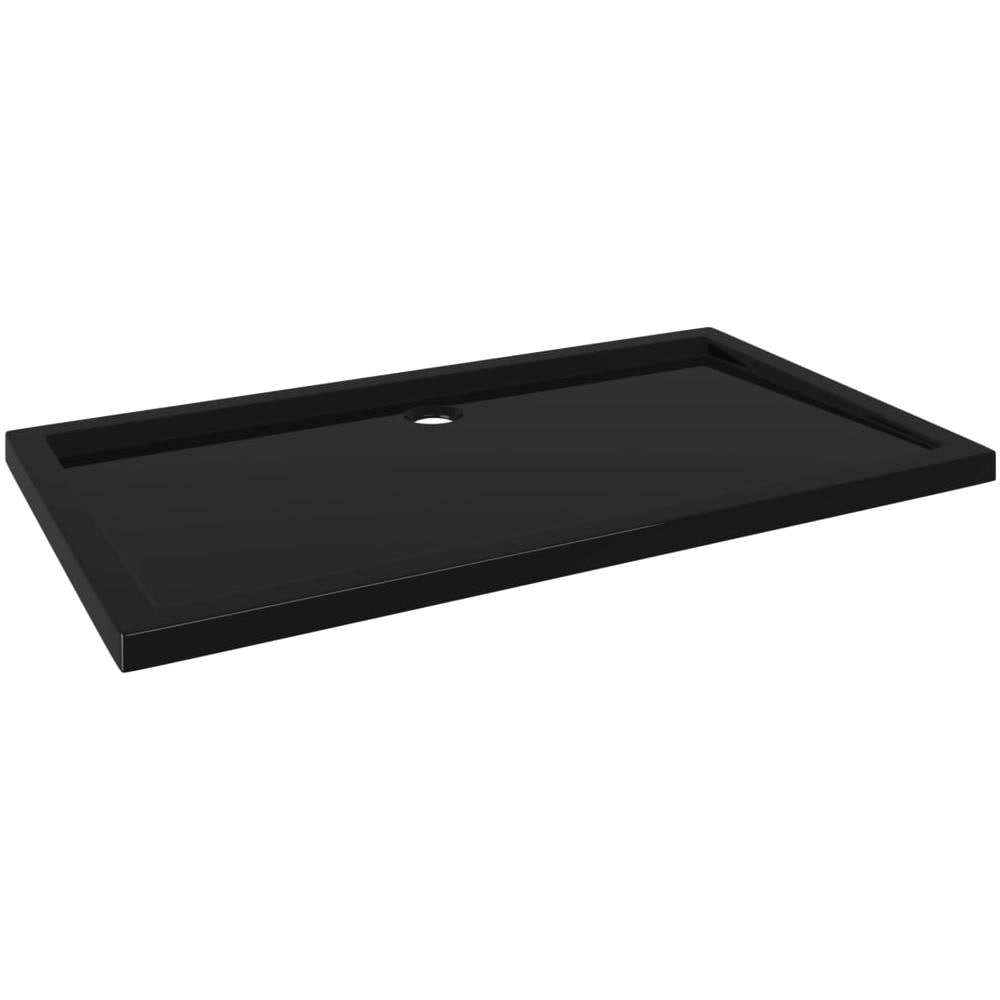 Piatto Doccia in ABS Rettangolare Nero 70x120 cm - Foto 1