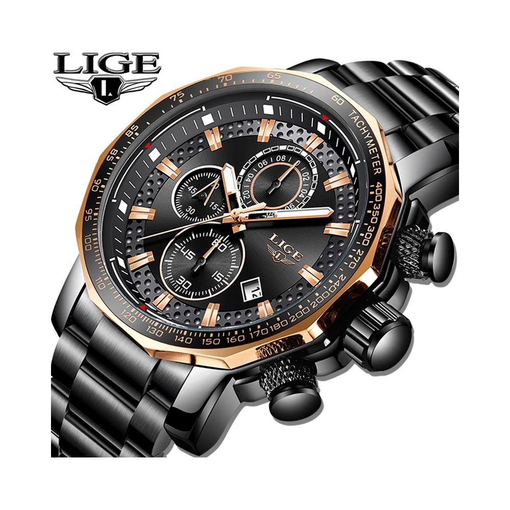 INLAW - Orologi Da Uomo Orologio Al Quarzo Sportivo Di Lusso In Acciaio  316l - ePRICE