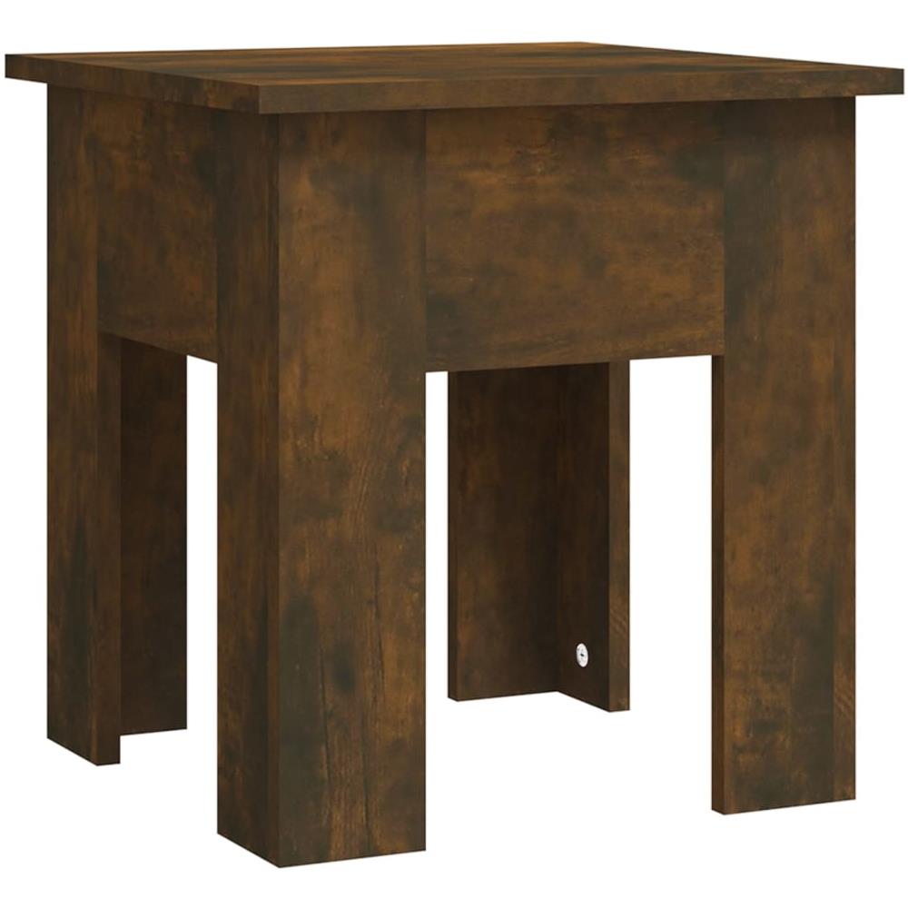 Tavolino da Salotto Rovere Fumo 40x40x42 cm in Truciolato - Foto 2