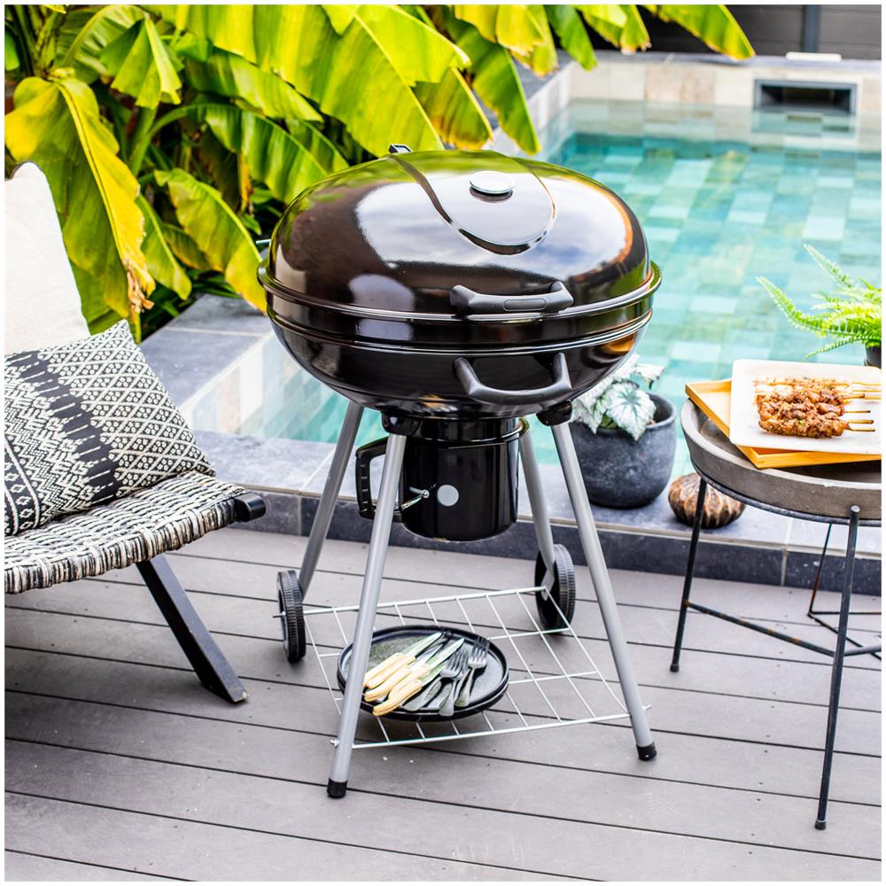 Barbecue A Carbone 55 Cm Nero - Doc270 - Foto 6