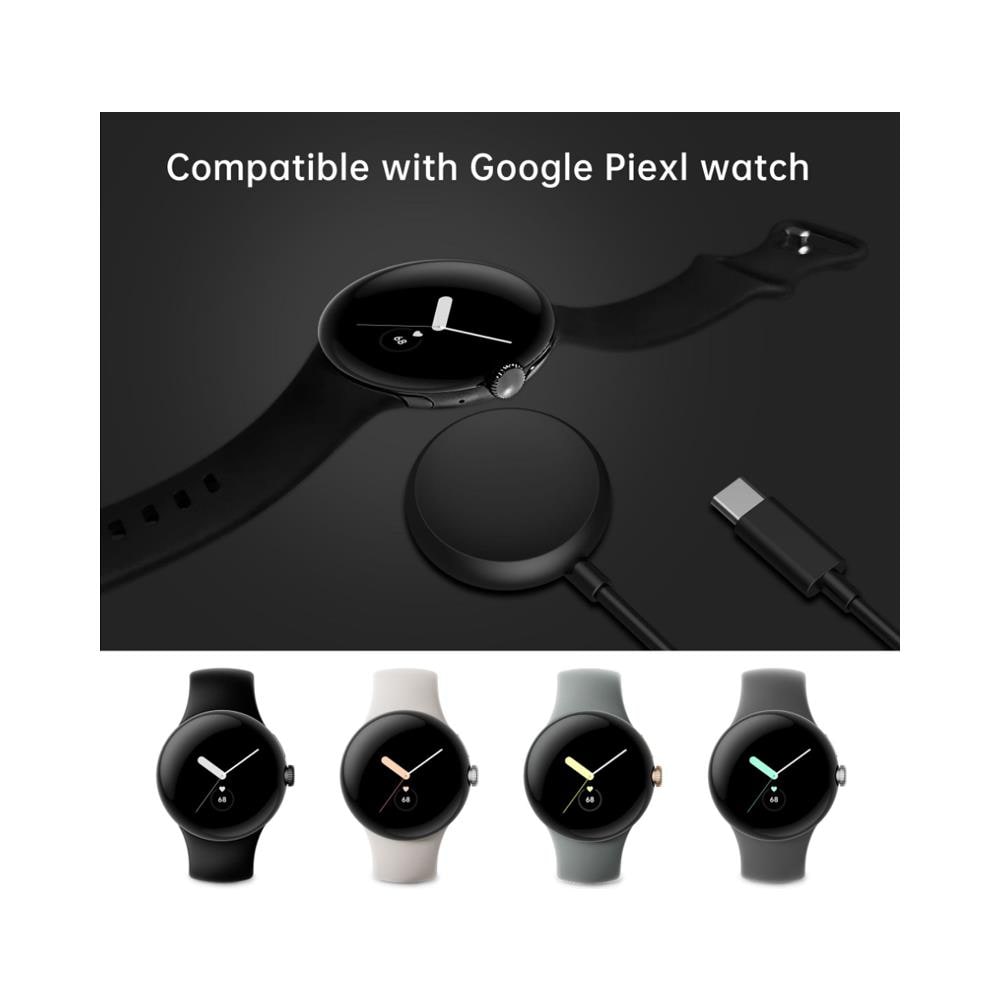 Caricabatterie Wireless Per Orologio Intelligente Black - Foto 2