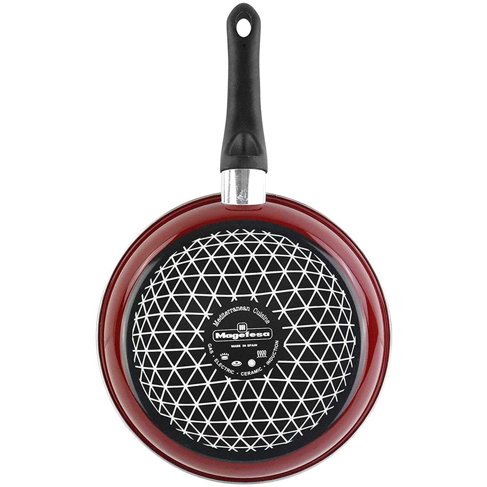 Padella In Pietra Praga 22 Cm, In Acciaio Smaltato Vetrificato, Colore Marrone, Induzione E Lavabile In Lavastoviglie - Foto 8