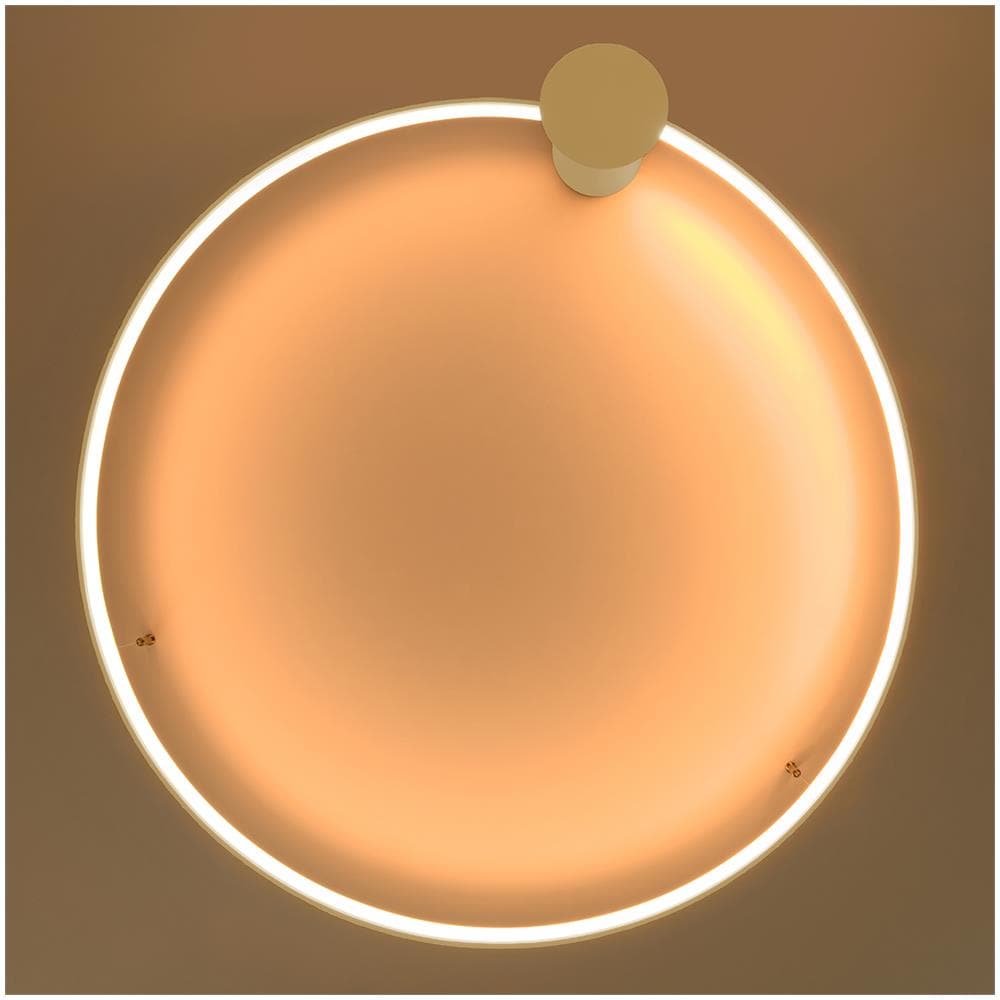 Sollux Lighting Lampada Da Soffitto Rio 78 Golden Led 3000k Th. 224 - Moderno Lampada A Soffitto D'oro 12.5x78x87 Cm - Foto 1