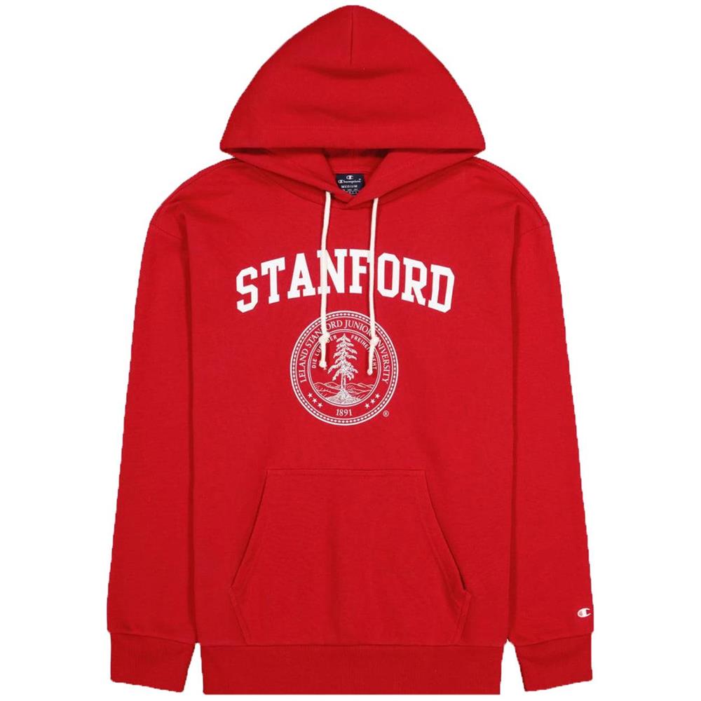 Felpa Uomo con Cappuccio Logo College - Foto 2