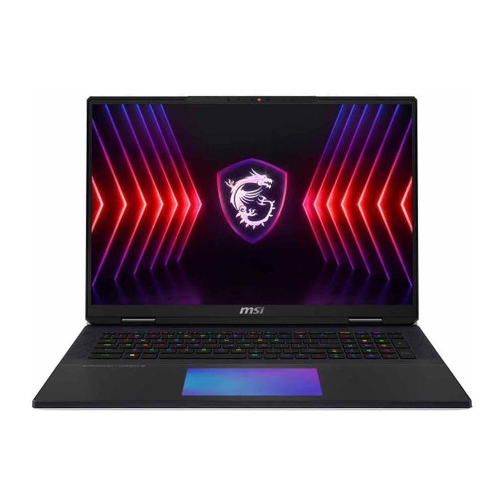 Notebook Titan18 HX AI Ultra 9 275HX Monitor 18" UHD+ RAM 96GB 6TB SSD RTX 5090 24GB Wi-Fi 7 Windows 11 Pro Nero - Foto 1