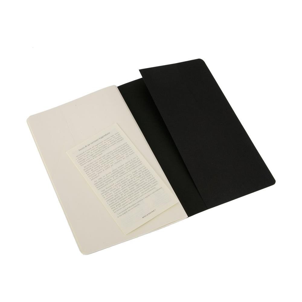 Cf3cahier Journal Large Black Plain - Foto 2