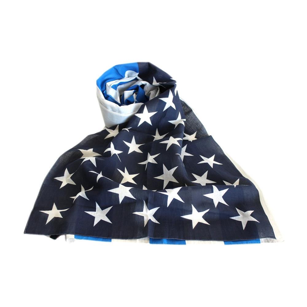 Sciarpa Unisex Linea Bandiera 25232 Blu - Foto 1