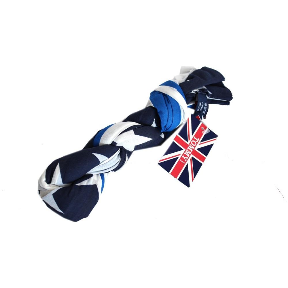 Sciarpa Unisex Linea Bandiera 25232 Blu - Foto 4