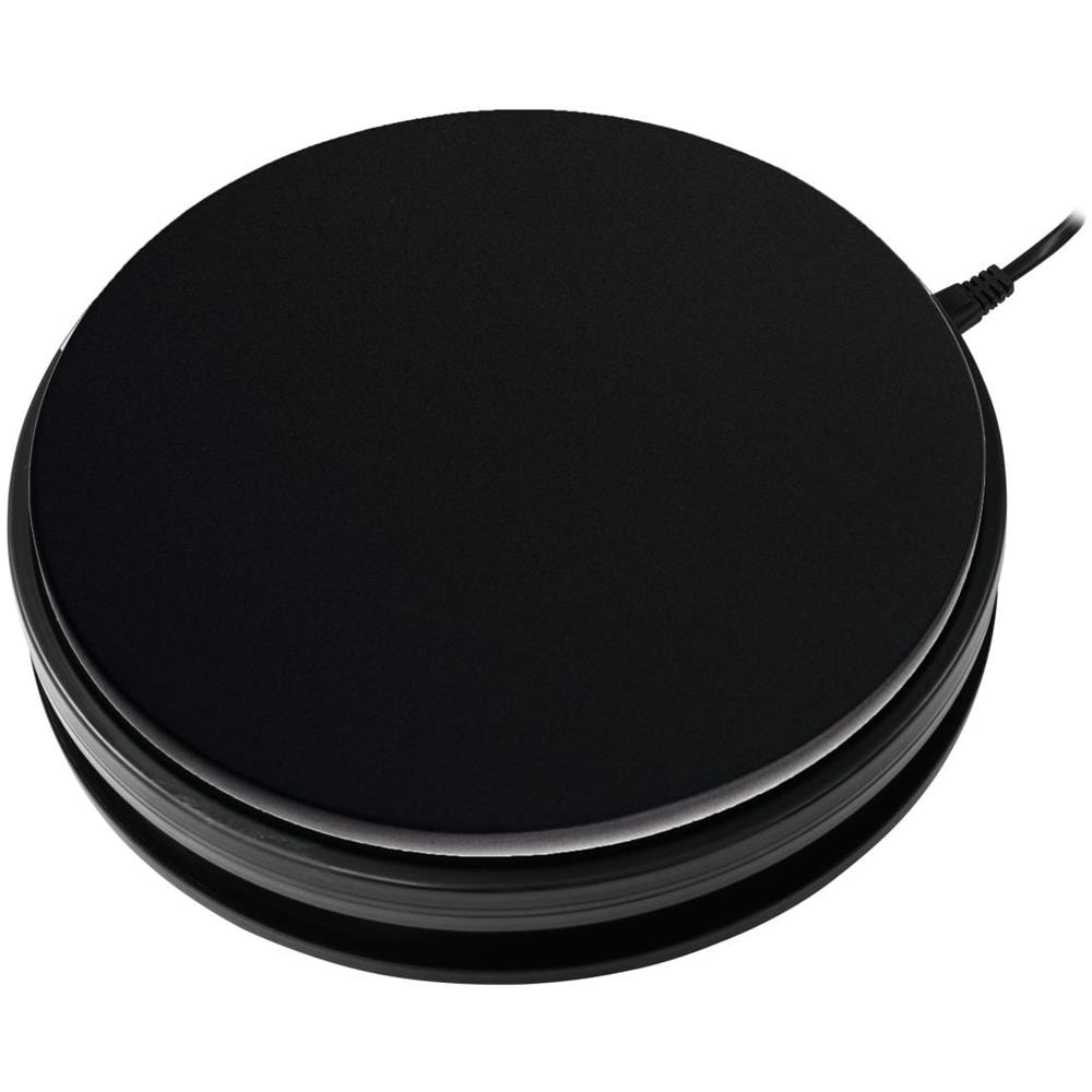 Base Con Piastra Girevole Nera 25 Cm Fino A 15 Kg - Foto 1