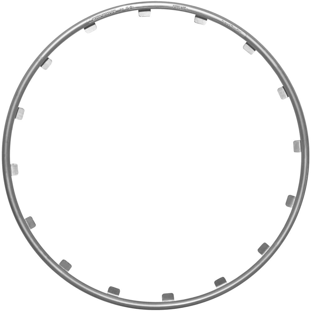 Set 4 Protezioni Cerchi Rim Ringz 17 Argento - Foto 2
