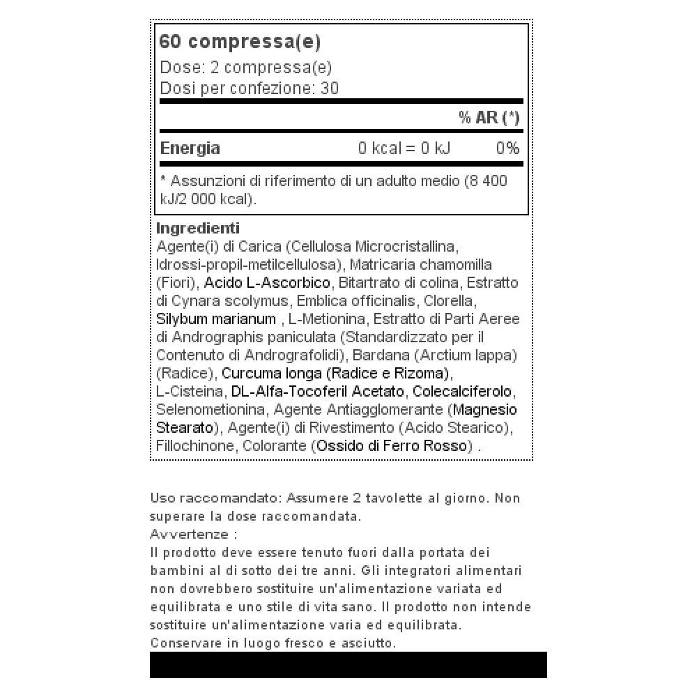 Liver Aid 60 Tabs - - Benessere, Salute Dell'atleta - - Foto 2