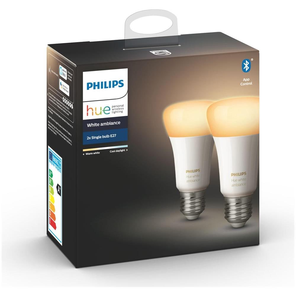 Hue White Ambiance Doppelpack 2x E27 Led Birne A60 8.5w (eek: A+)  - Foto 10