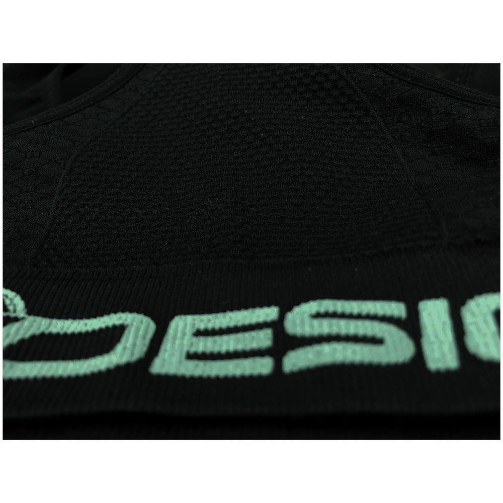 Logo Verde, L, Nero E Verde, Reggiseno Sportivo, 010002103 - Foto 2