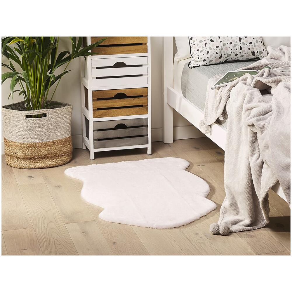Eco Pelle Di Coniglio Bianco Undara - Foto 2