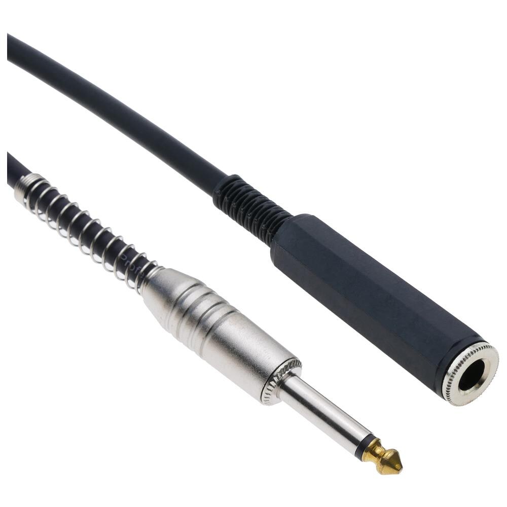 BEMATIK - Microfono cavo audio strumento mono jack da 6,3mm maschio a  femmina 10m - ePRICE