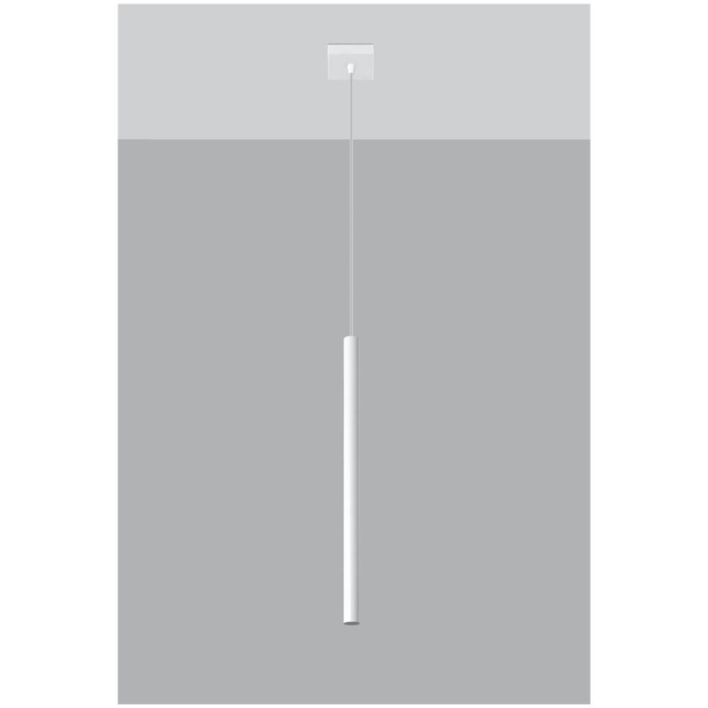 Sospensione A Soffitto A 1 Luce Bianca, G9 - Foto 2