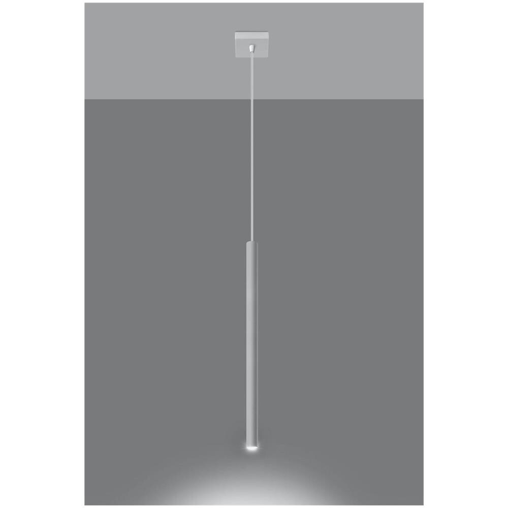 Sospensione A Soffitto A 1 Luce Bianca, G9 - Foto 4