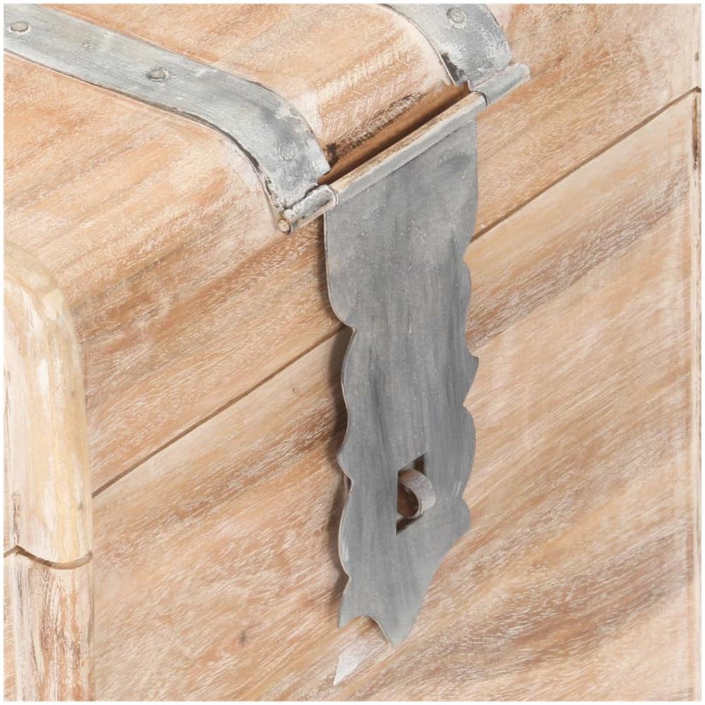 Baule 90x40x40 cm in Legno Massello di Acacia - Foto 2