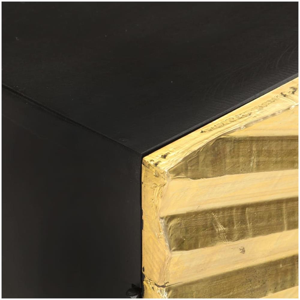 Mobile Porta TV 90x30x45 cm in Legno Massello di Mango - Foto 3