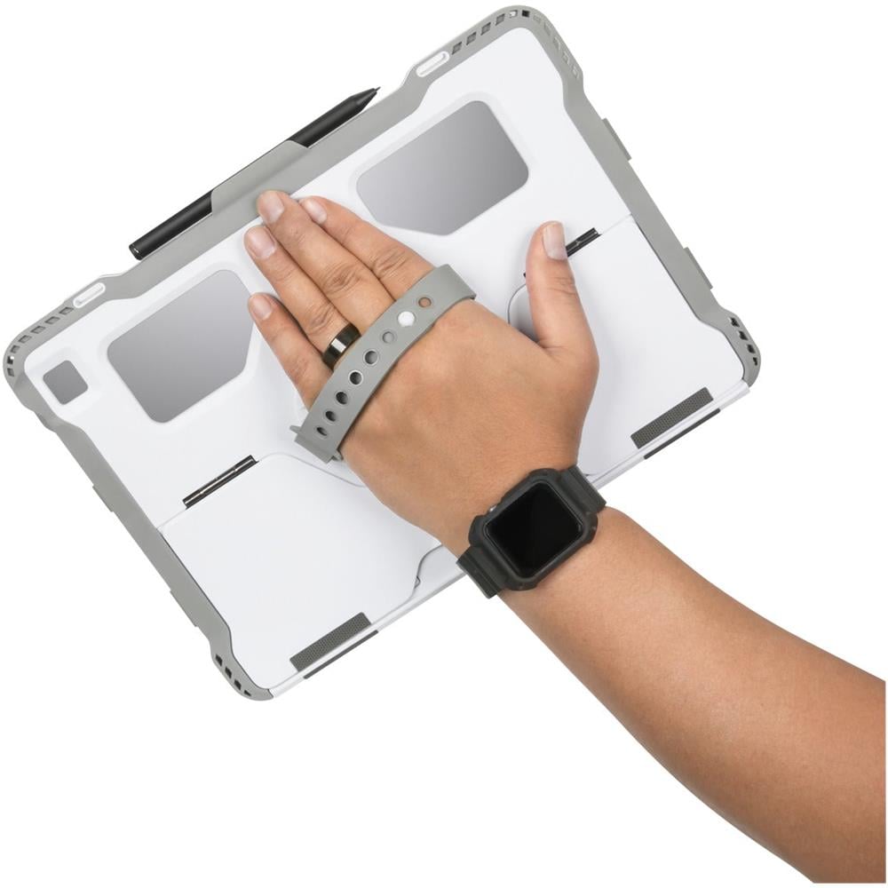 THZ893GLZ borsa per laptop 33 cm (13") Cover Grigio, Bianco - Foto 2