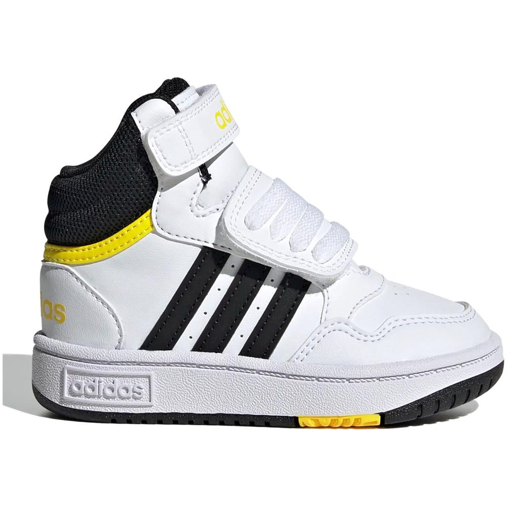 Gz1933 Hoops Mid 3.0 Sneakers Alte Mid Strappo Bianco 23 - Foto 1