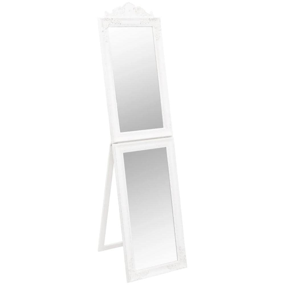 Specchio Autoportante Bianco 40x160 Cm - Foto 2