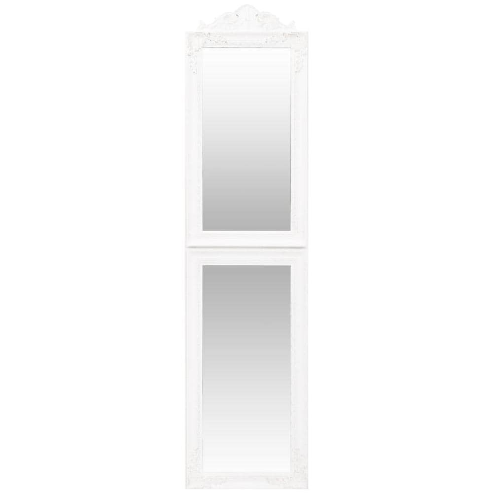 Specchio Autoportante Bianco 40x160 Cm - Foto 6