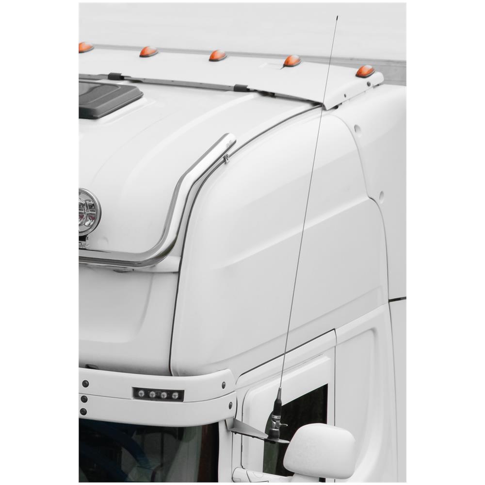 Staffa Per Antenna Cb, Versione Lunga - Compatibile Per Scania R Serie 5 (03/04>08/09) - Scania R Serie 6 (09/09>08/13) - Scania R Serie 6 - Streamline (09/13>12/17) - Foto 2