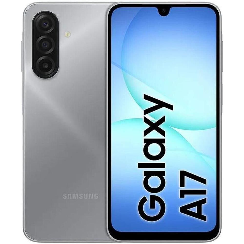 Galaxy A17 4G 128GB 4GB Ram Dispaly 6.7" Super-AMOLED Main Camera 50MP Dual nanoSim Hybrid USB Type-C MediaTek G99 5000 mAh Gray Tim - Foto 1