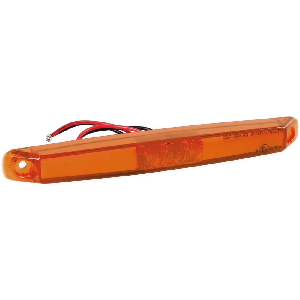 41479 Luce Ingombro A 13 Led 12-24v Arancio - Foto 1