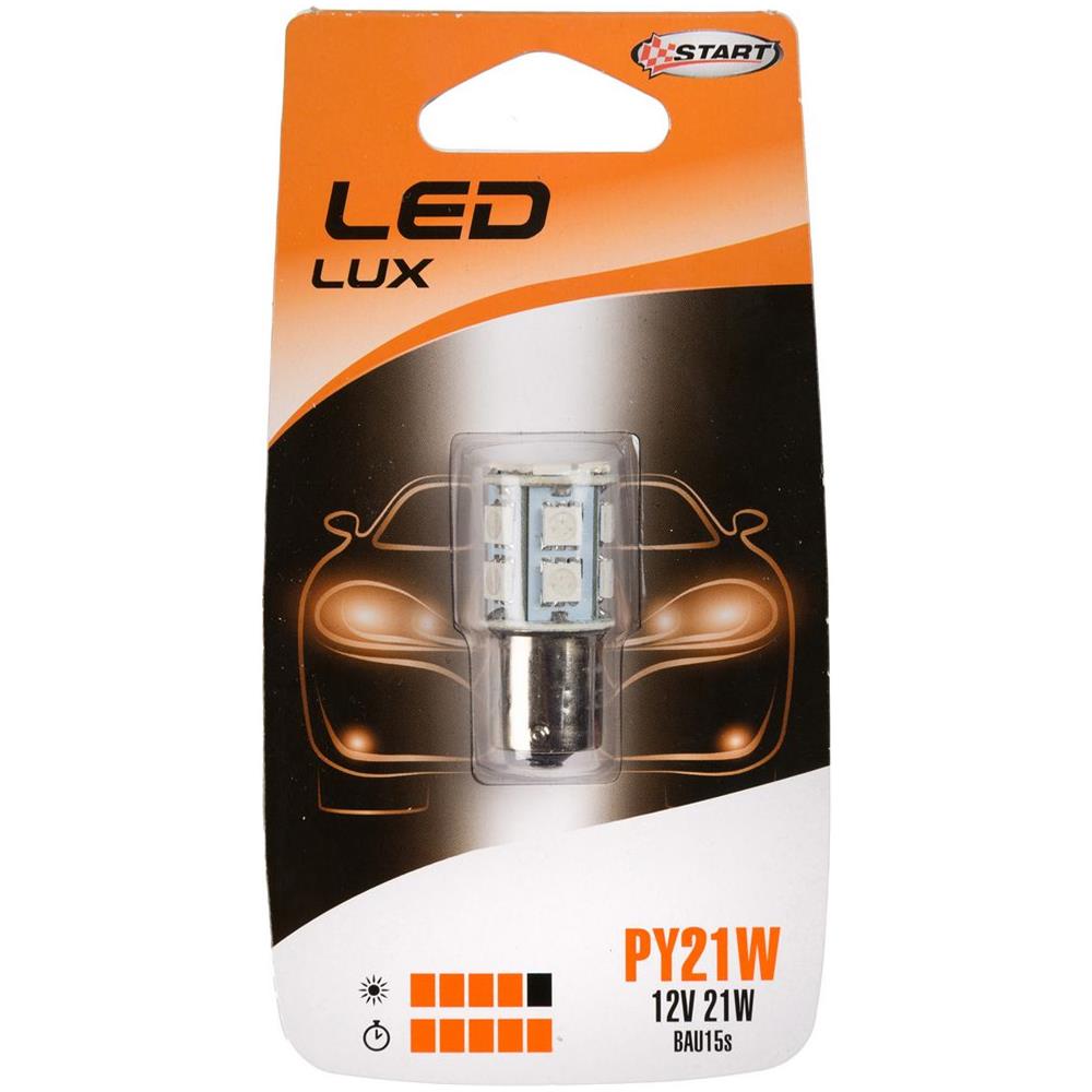 Py21w Lampadina Singola 13 Led Arancio Per Luci Auto 12v 21w Bau15s - Foto 2
