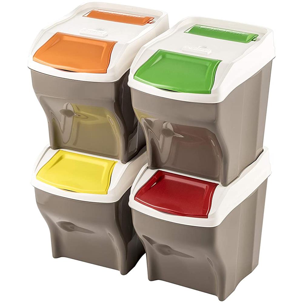 Pattumiera Poker Plus Set 4x27lt - Foto 1