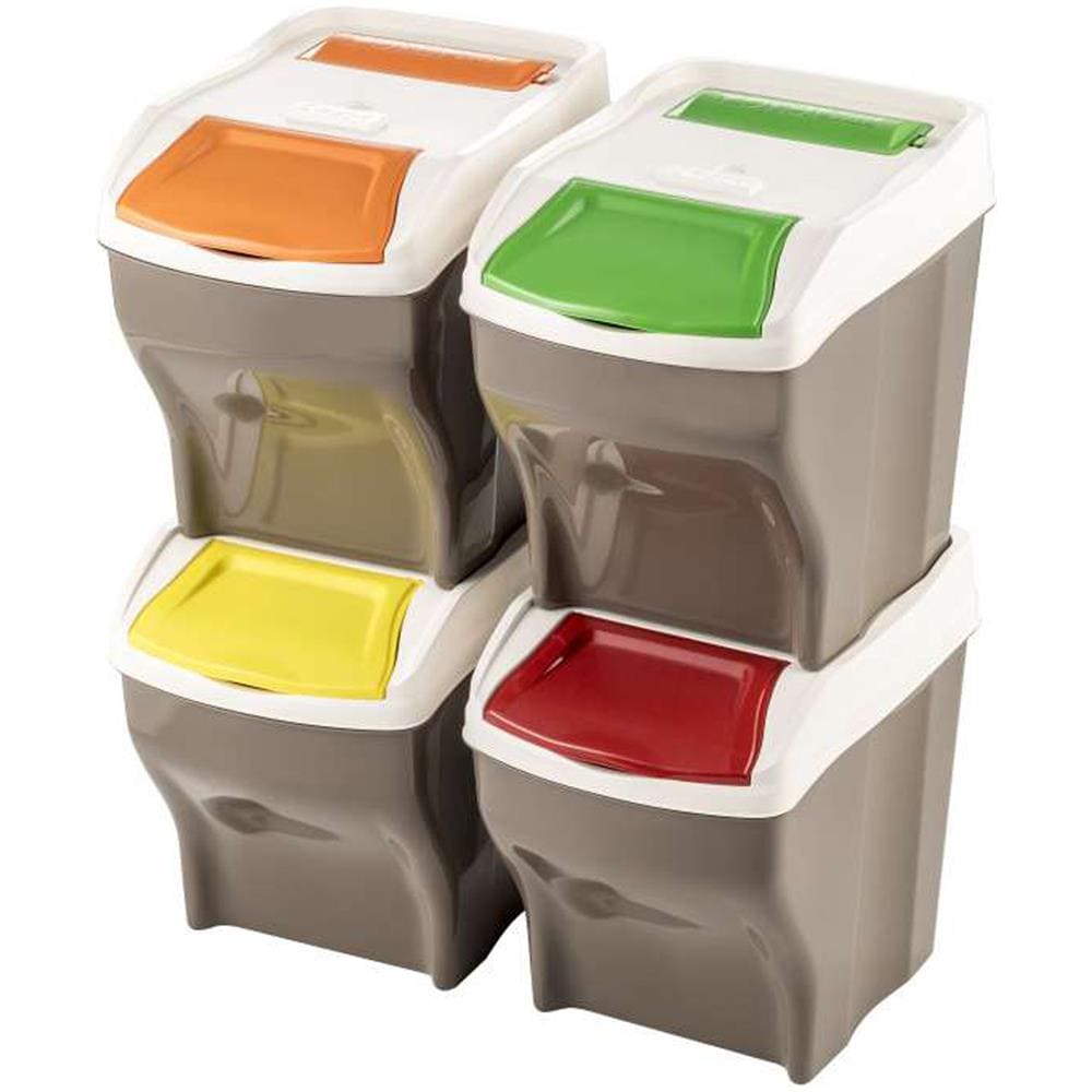 Pattumiera Poker Plus Set 4x27lt - Foto 2