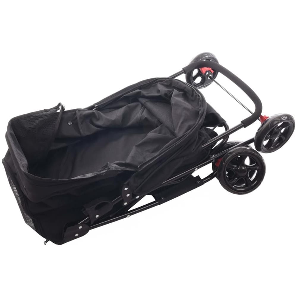 Passeggino Per Cani Anda Nero 46x81,5x98 Cm - Foto 8